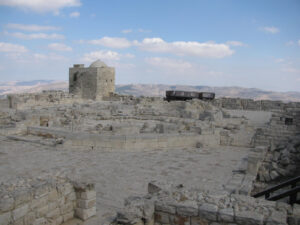 Maria church, remains of an hexagonal byzantine church and Sehika Anam grave - Samaritans