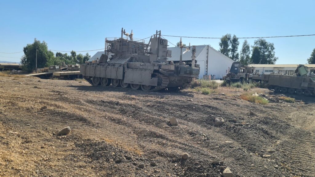 The Nagmacgon I saw inside an IDF base